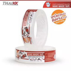 เทปกาวสองหน้าใส เทปนาโน แรงยึดเกาะสูง ขนาด M (30 มม.X3 ม.)