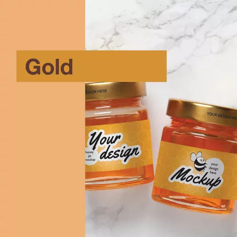 สติกเกอร์โพลีเอสเตอร์ทอง 13x19 นิ้ว ขนาด A3+