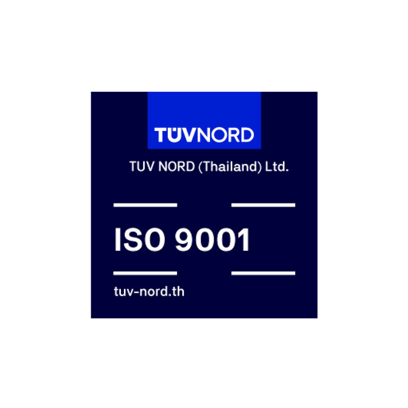 TUVNORD ISO 9001 certification logo on a white background
