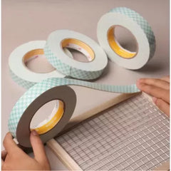 เทปโฟมกาวสองหน้า พิมพ์ลายเขียว 1 นิ้ว x 10 เมตร