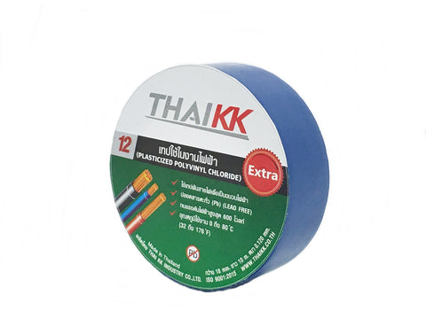 เทปพันสายไฟ สีเทา PVC Electrical Color Tape 18 มม. x 10 เมตร