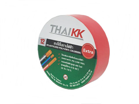 เทปพันสายไฟ สีเทา PVC Electrical Color Tape 18 มม. x 10 เมตร