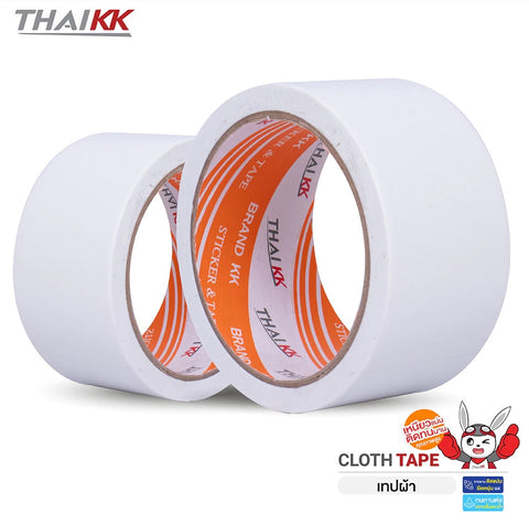 เทปผ้า เทปแล็คซีน Cloth tape สีเทา 2 นิ้ว x 8 หลา